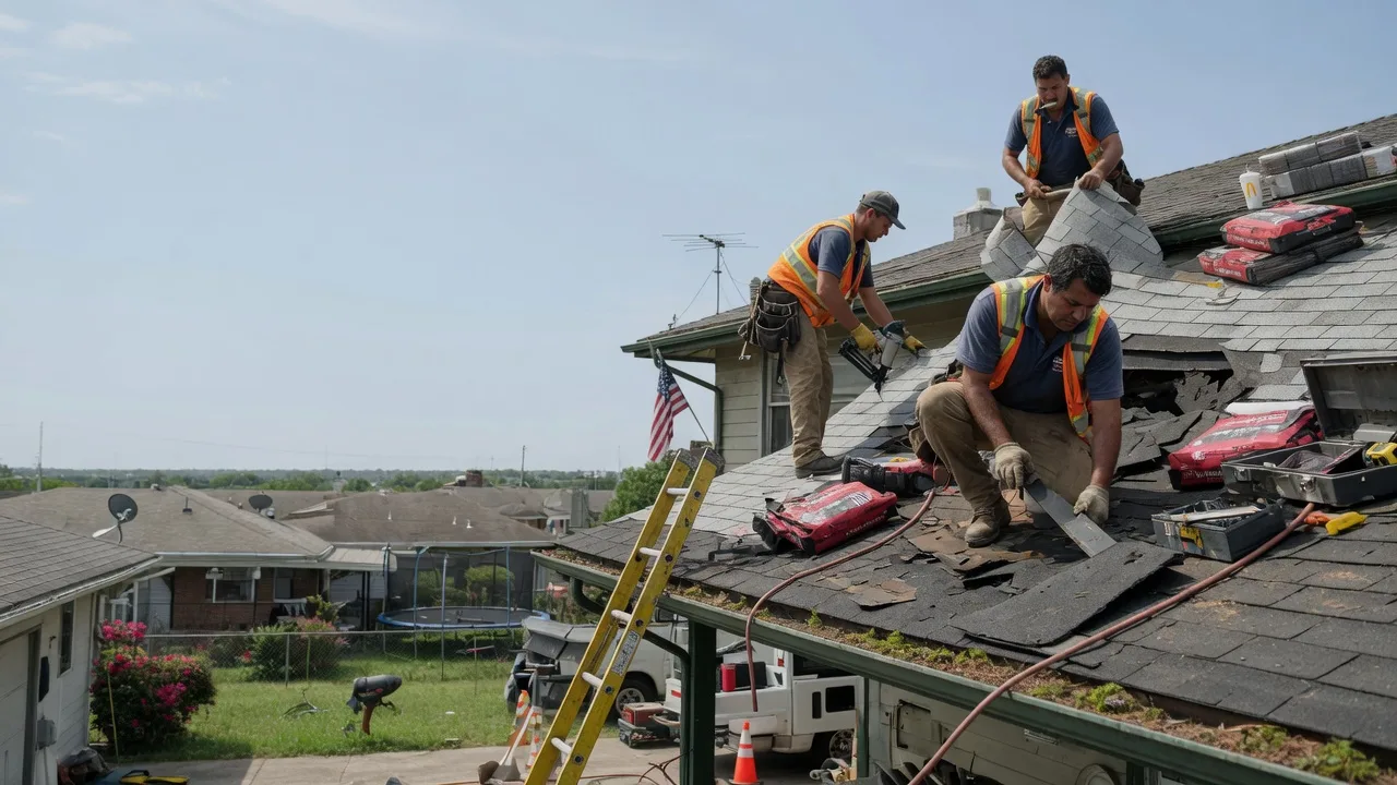 Roof Repair in Prue, OK near me